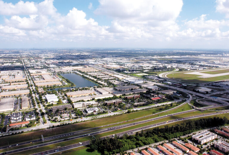 Office Park at MICC Aerial 1 1 768x521